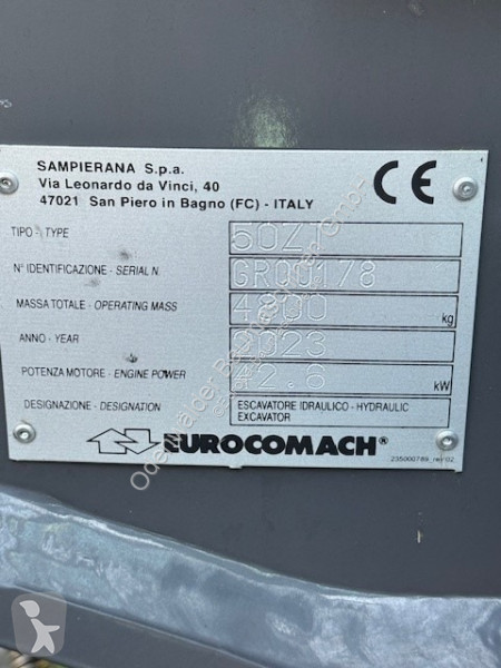 Rýpadlo Eurocomach  N-50ZT