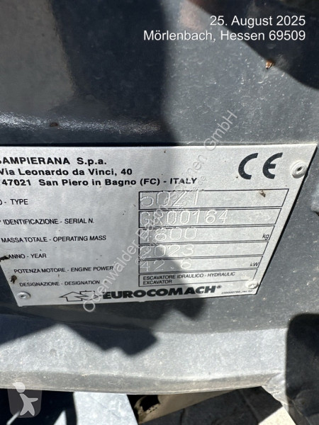 Rýpadlo Eurocomach  50ZT