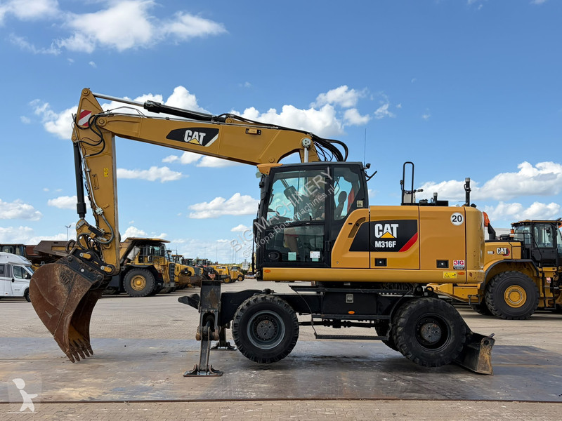 Skovl Caterpillar F Mobile excavator