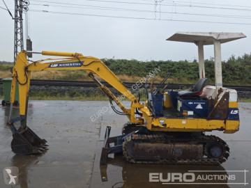 Minirýpadlo Komatsu