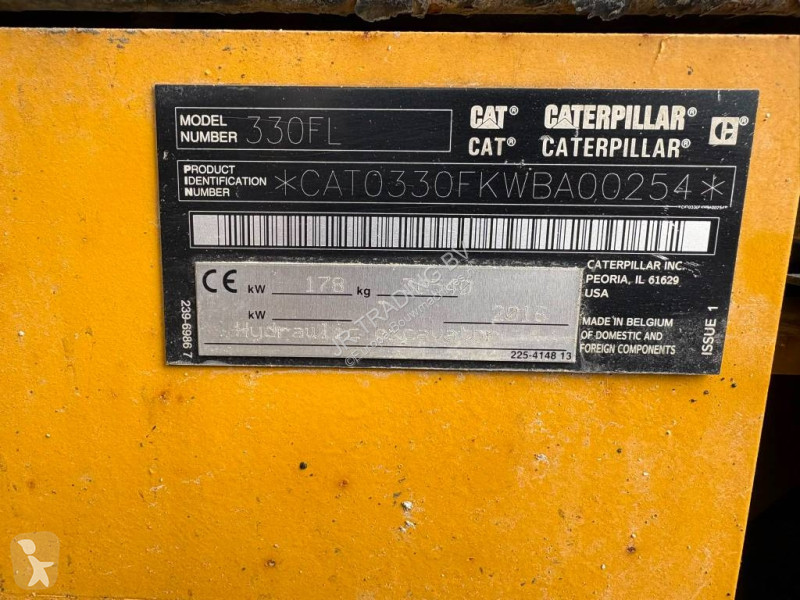 Skovl Caterpillar 330 FL (GPS / Coming Soon)