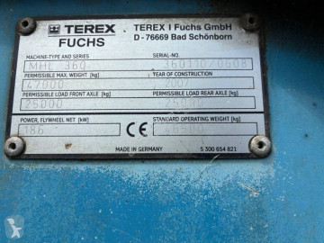 Pelle de manutention Fuchs