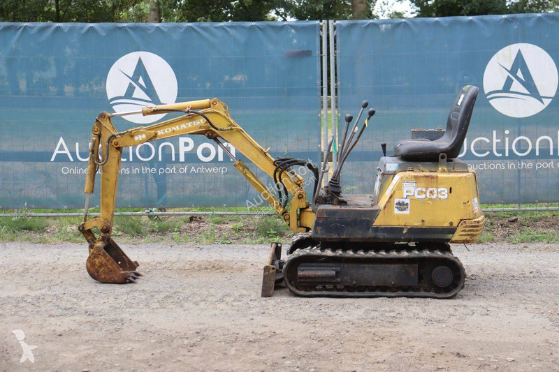 Rýpadlo Komatsu PC03