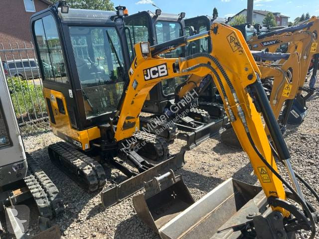 جرافة JCB 19 C-1 Minibagger neuwertig netto...