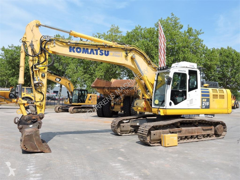 Rýpadlo Komatsu HB215 + GPS