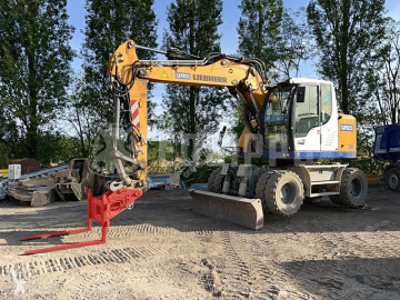 Excavadora de ruedas Liebherr