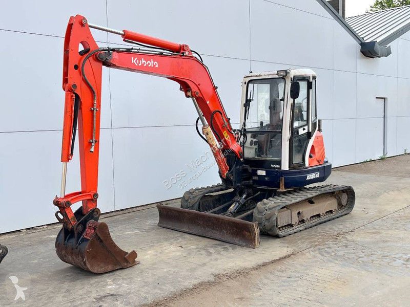 Rýpadlo Kubota A - Extra Bucket / Quick Coupler