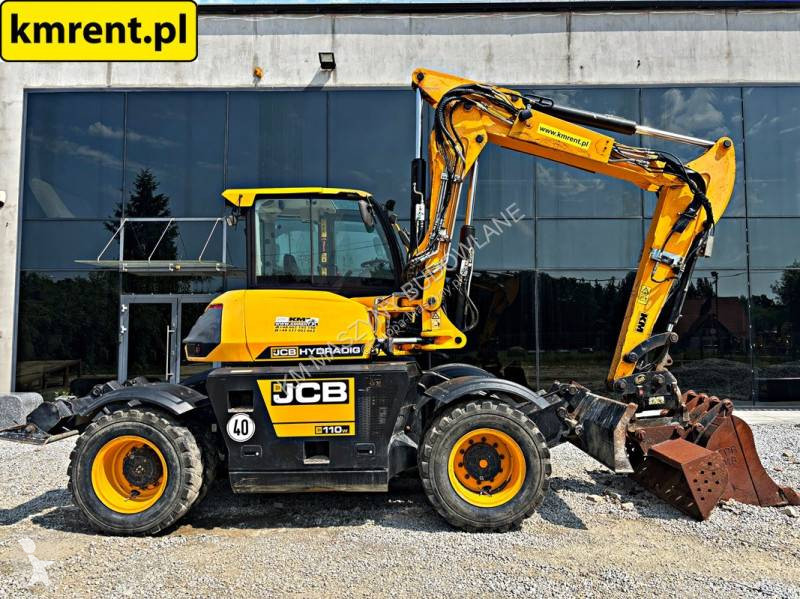 Lopatový nakládač JCB HD110WT 4F KOPARKA KOŁOWA...