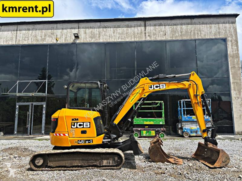 Lopatový nakládač JCB 48Z-1 MINI-KOPARKA 2017R....