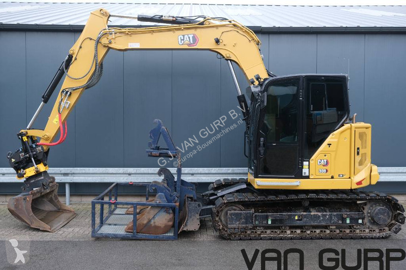 Skovl Caterpillar 308 | Engcon | 2022 | 1035h