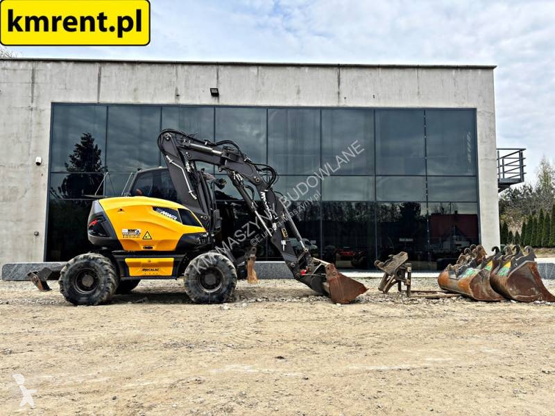 Lopatový nakládač Mecalac 15 MWR KOPARKA KOŁOWA...
