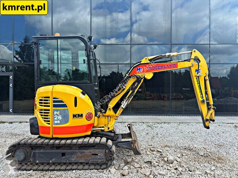 Skovl Komatsu PC 26 MR-3 MINI-KOPARKA 2021R |...