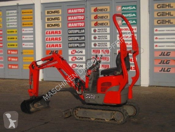 Excavator Yanmar 081A (S) ** Verstellfahrwerk **