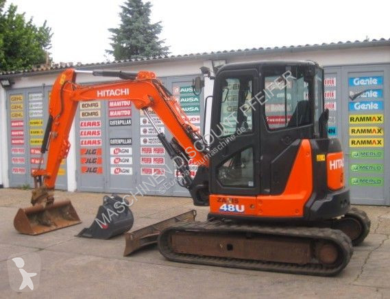Экскаватор Hitachi ZX48U-5A-CLR * 2x Löffel *