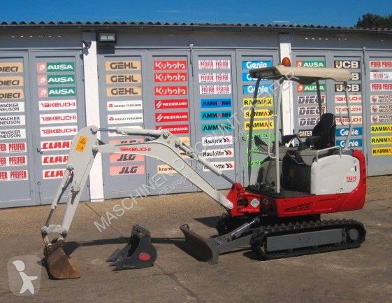 Lopatový nakládač Takeuchi TB 216 * 2x Löffel *