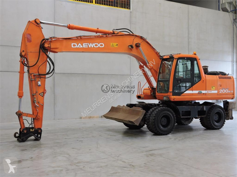 Graafmachine Daewoo S200W Belgium machine