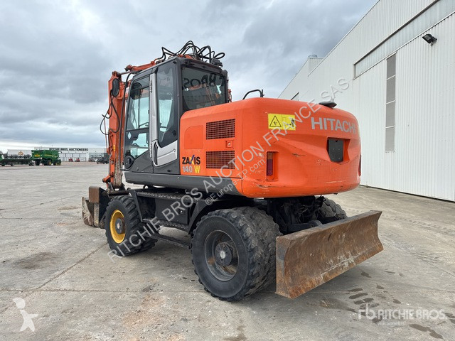 Auctions Hitachi ZX140W-3 wheel excavator - n°11514332