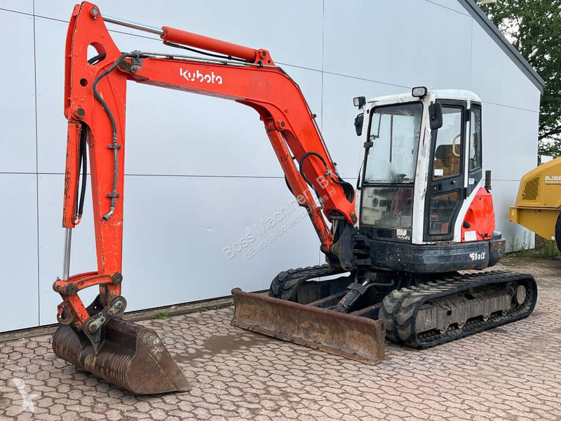 Graafmachine Kubota a - Blade / Hammer Lines