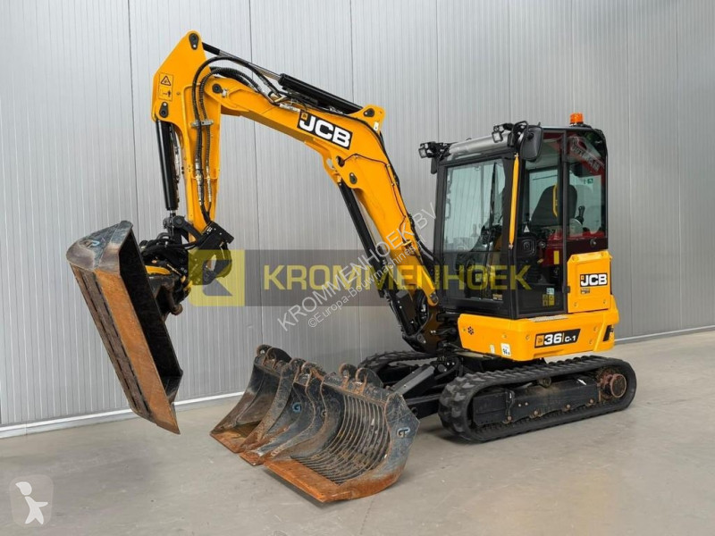 جرافة JCB 36C-1 Engcon Tilt Rotator