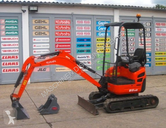 Skovel Kubota a * 2x Löffel * * Verstellfahrwerk *