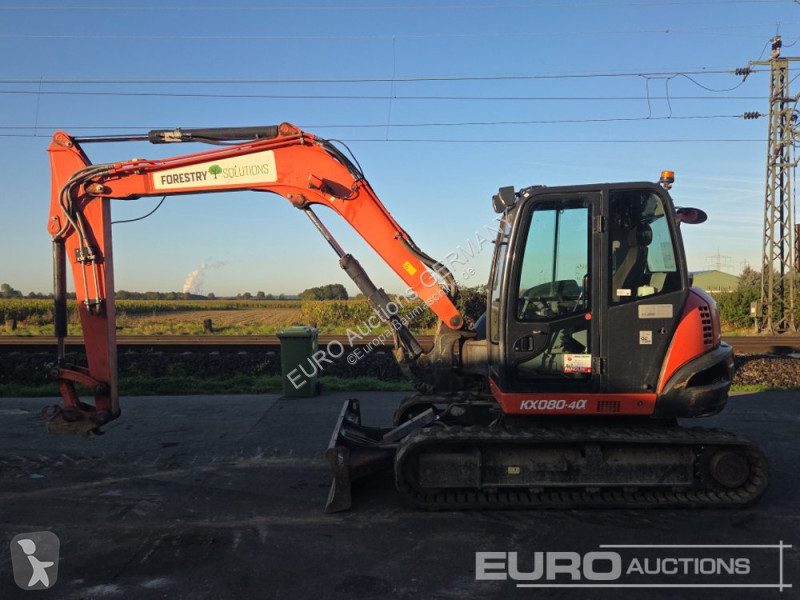 Skovel Kubota KX080-4A