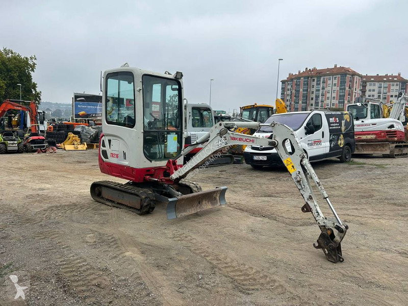 Skovel Takeuchi TB 216