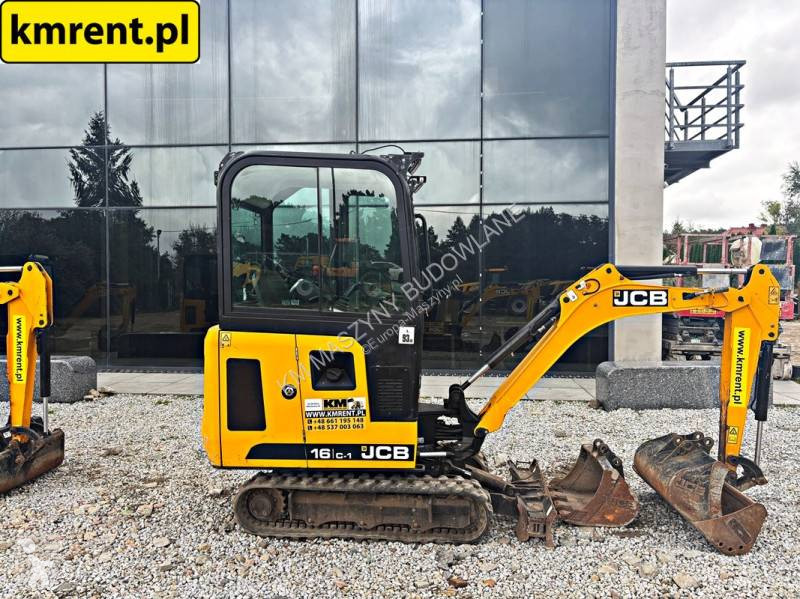 Skovel JCB 16 C-1 T3 MINI-KOPARKA 2022R MTH: 859