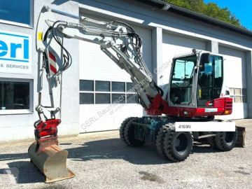 Skovel på däck Takeuchi