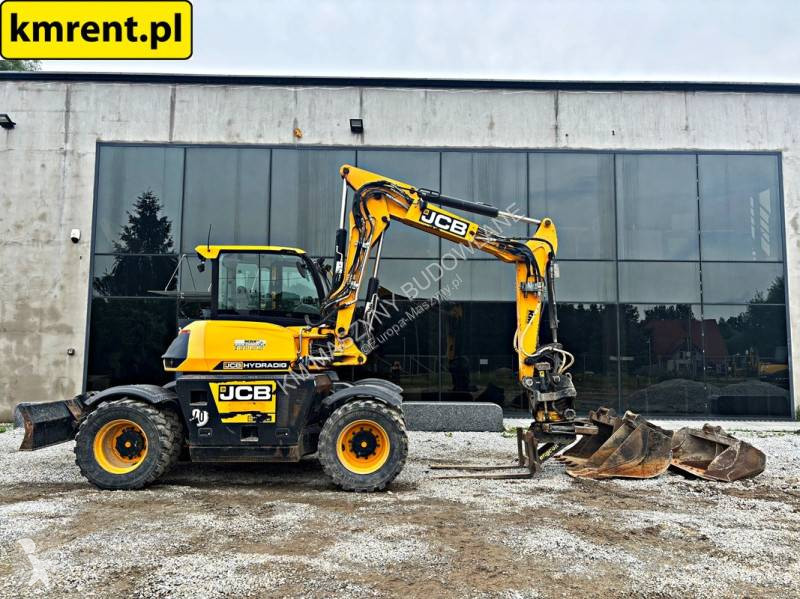 Excavadora JCB HD110WT 4F KOPARKA KOŁOWA...