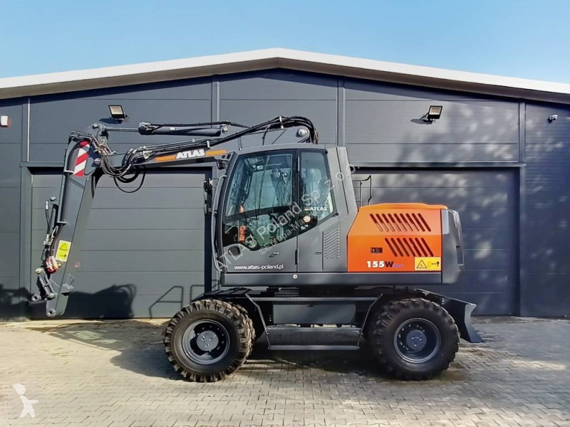 Pelle Atlas 155 W KOPARKA KOŁOWA WHEELED EXCAVATOR