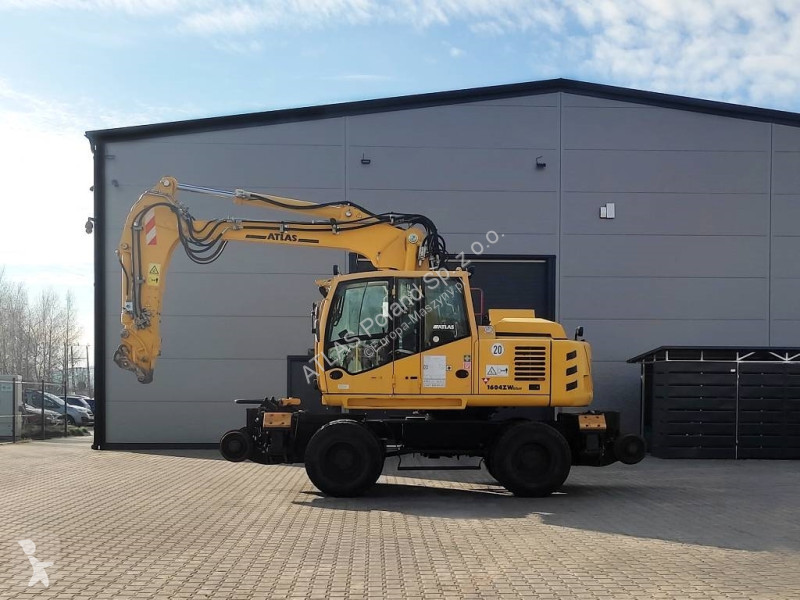 Pelle Atlas KOPARKA DWUDROGOWA RAIL-ROAD EXCAVATOR