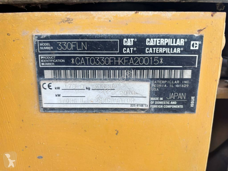 Pelle Caterpillar 330 F L N (Narrow)