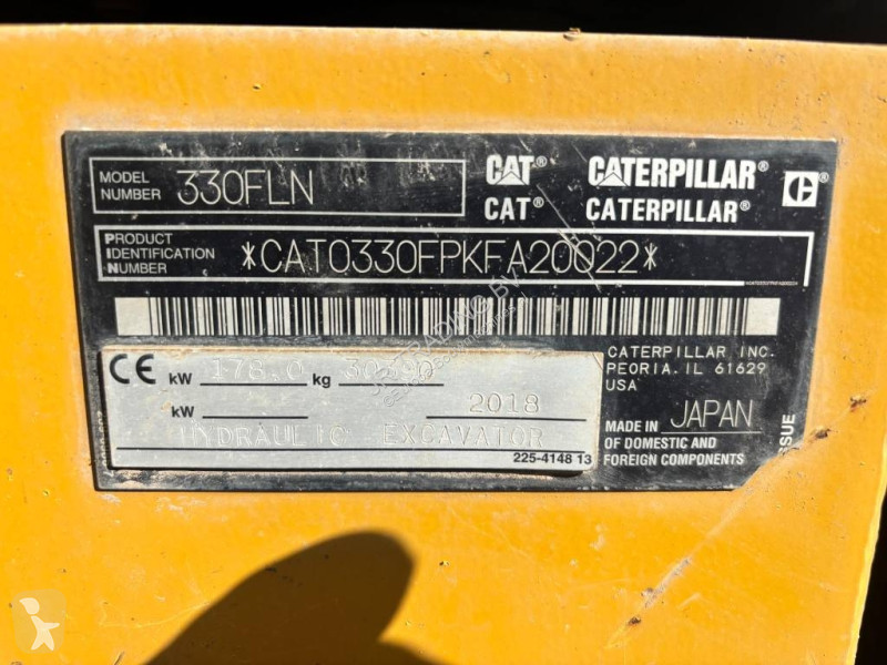 Pelle Caterpillar 330 F L N Narrow