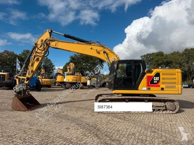 Pelle Caterpillar 320, Schnellwechsler,...