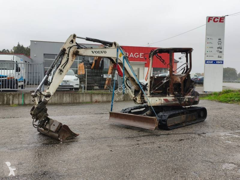 Багер Volvo ECR58F / Certificat CE endommagée