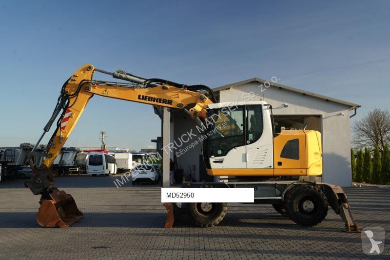 جرافة Liebherr A 914 COMPACT / KOPARKA KOŁOWA /...