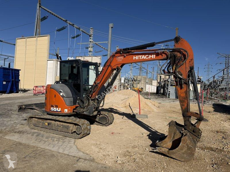 جرافة Hitachi ZX55U6
