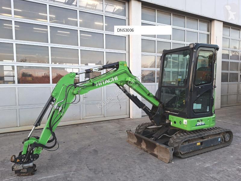 Escavadora Hitachi ZX26U-6 MTC