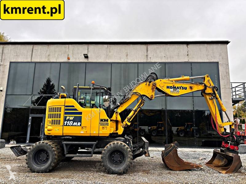 Escavadora Komatsu PW 118 MR-8 KOPARKA KOŁOWA...