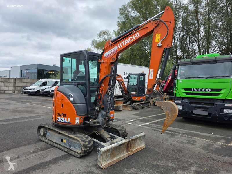 Graafmachine Hitachi zx33u-6 hrv