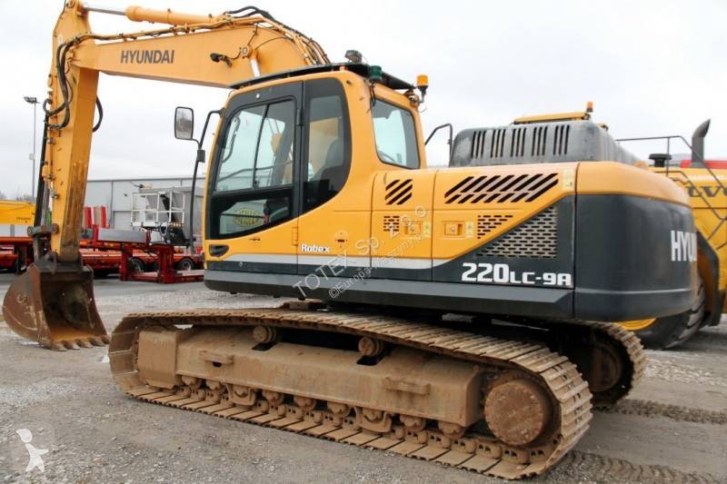 Used Hyundai Track Excavator Crawler Excavator 22 5 T Robex 220lc