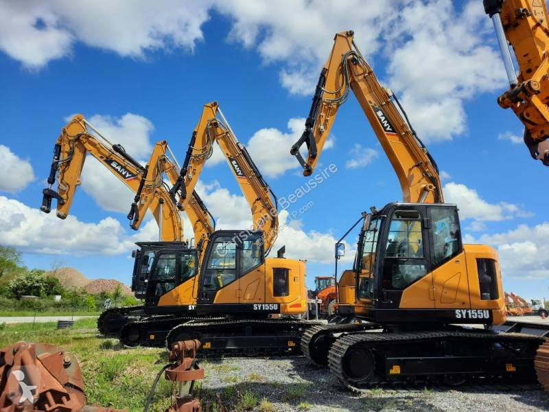 New rental Sany track excavator SY155u n°6938028