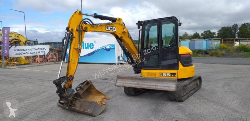 Excavator  Minikoparka gąsienicowa JCB 55Z-1 T3