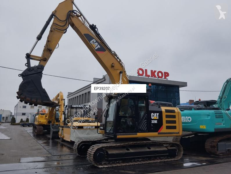 Excavator Caterpillar Z SYSTEMEM 3D LEICA