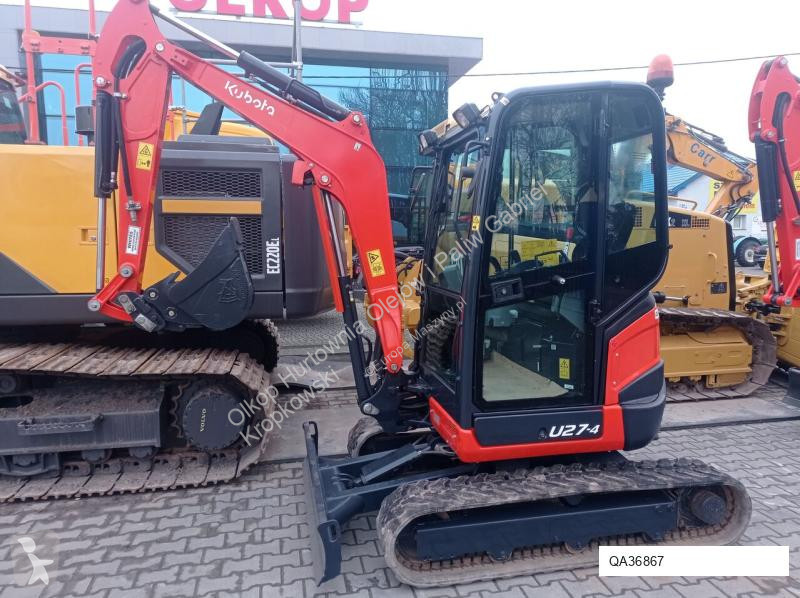 Excavator Kubota U27-4 /Tylko Sprzedaż