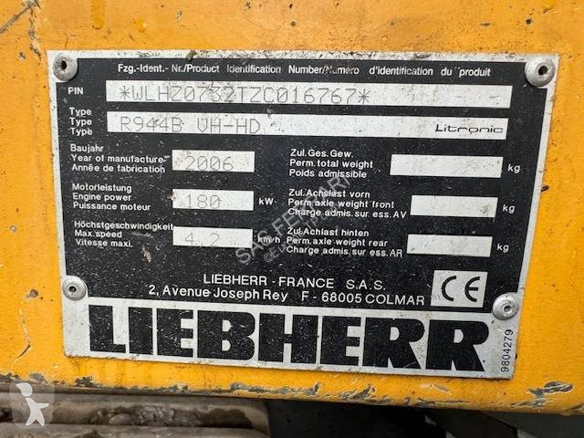 Skovel Liebherr 944B VH-HD