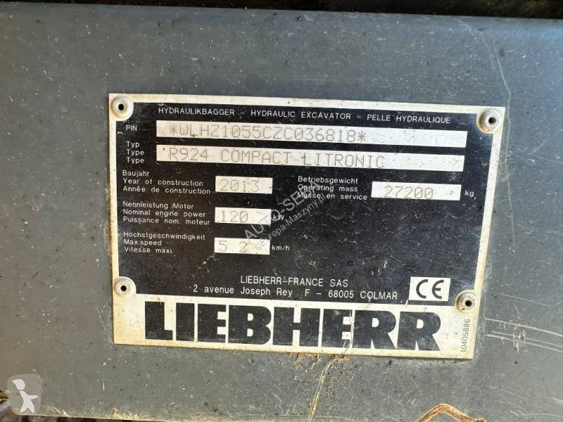 Skovl Liebherr