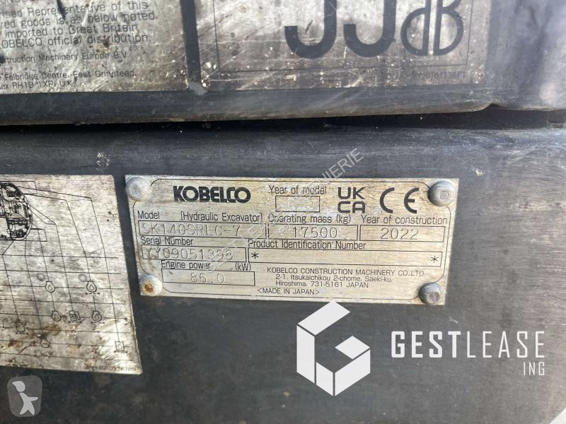 Escavadora Kobelco  SK140