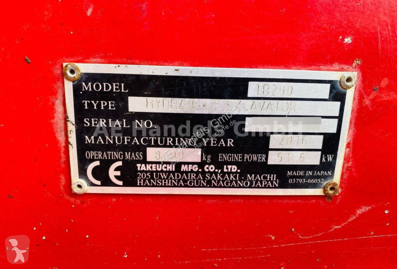 Escavatore Takeuchi
