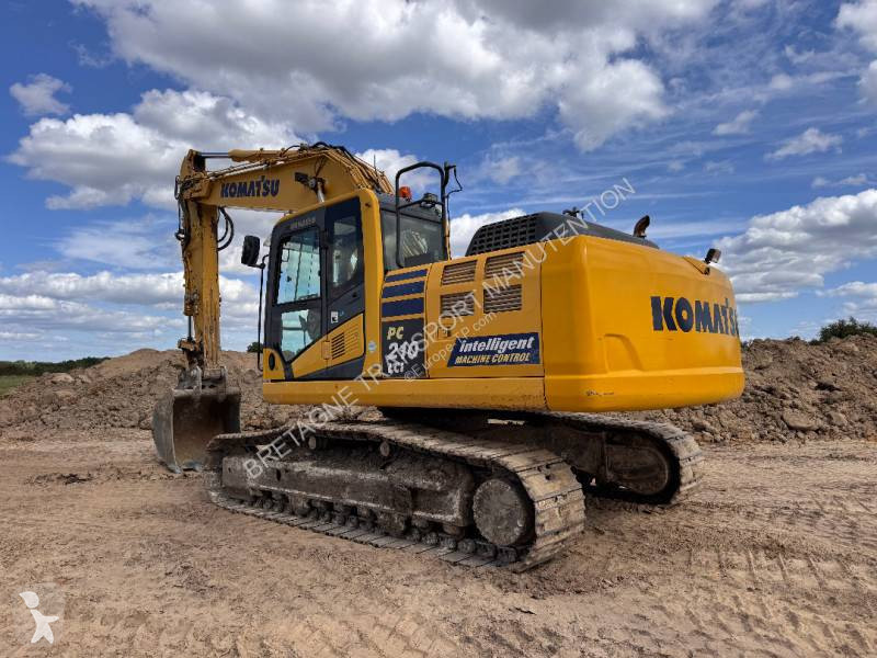 Rýpadlo Komatsu PC210-10 LCI TOPCON GPS 3D